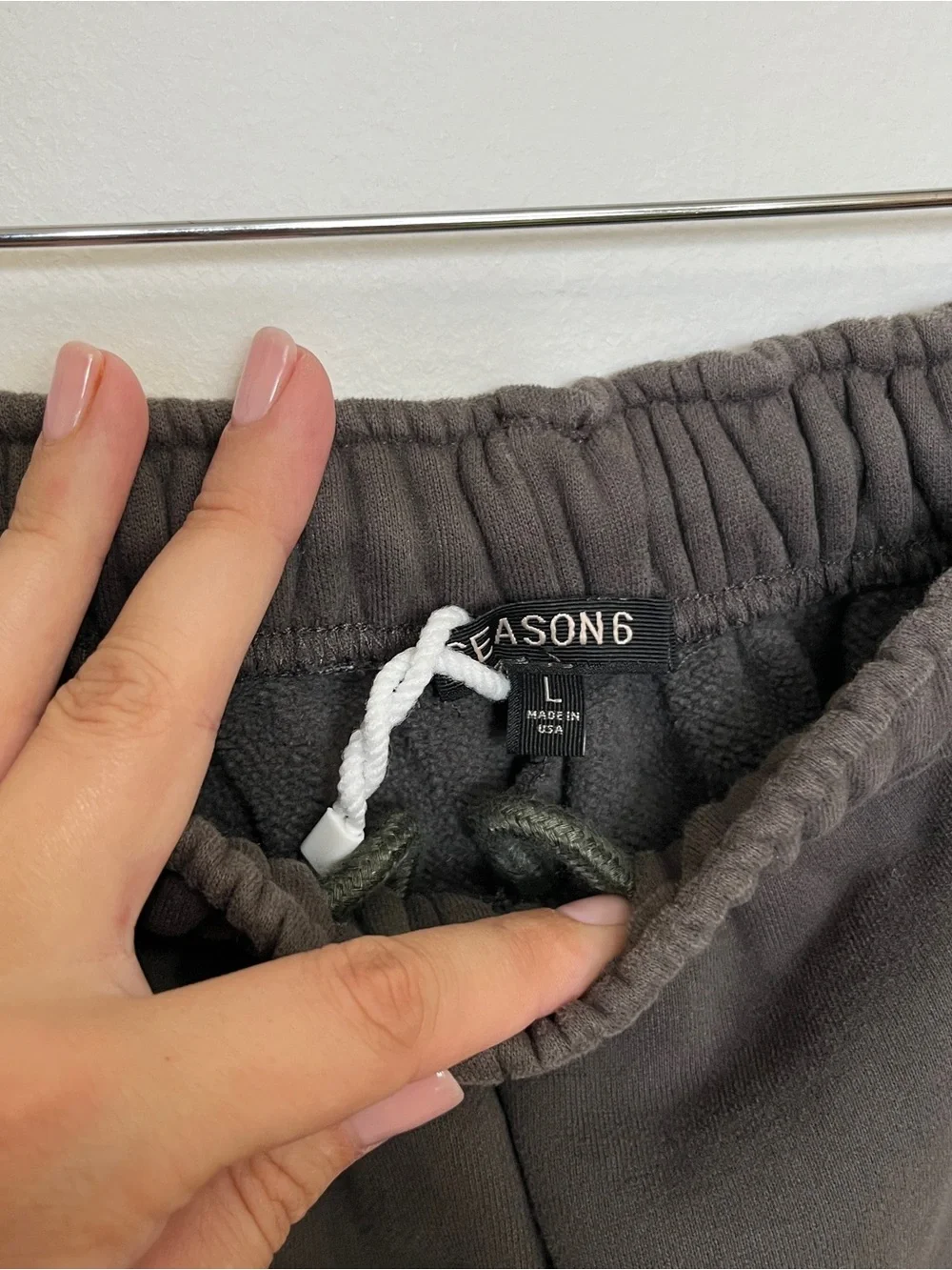 Yeezy Season 6 Sweatpants in Brown Grey Size Large